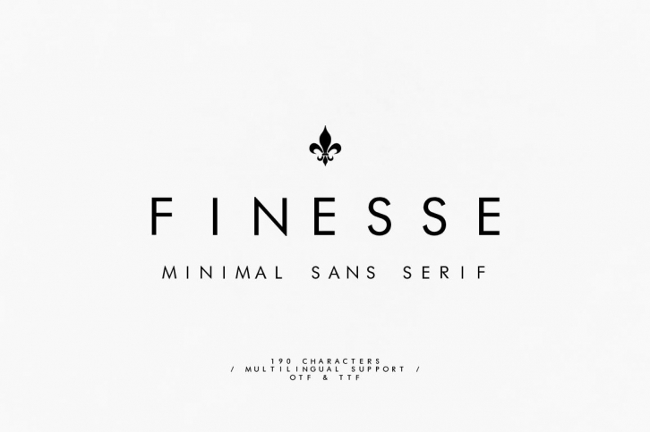 Finesse Font Download