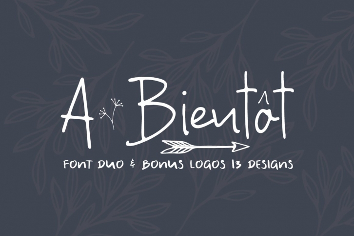 A Bientot Font Download