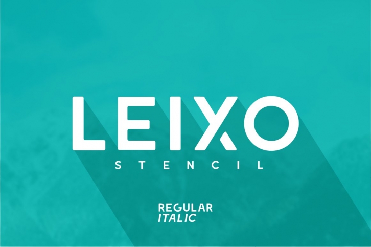 Leixo Stencil [Regular] Font Download