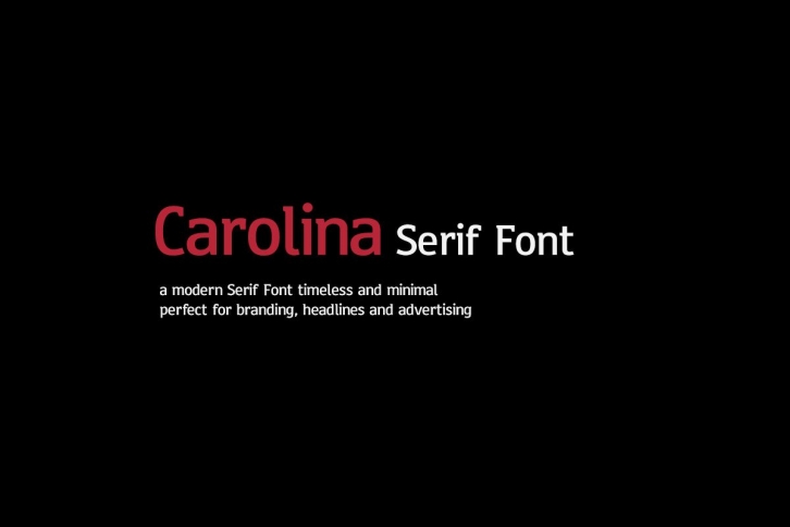 Carolina Font Download