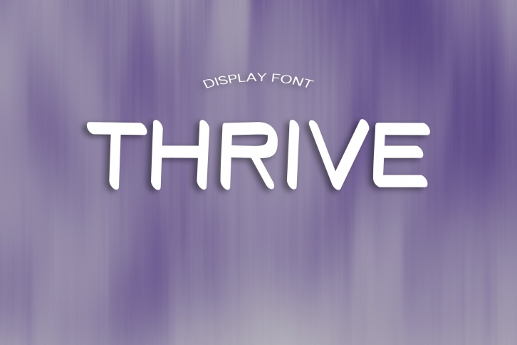 THRIVE font Font Download