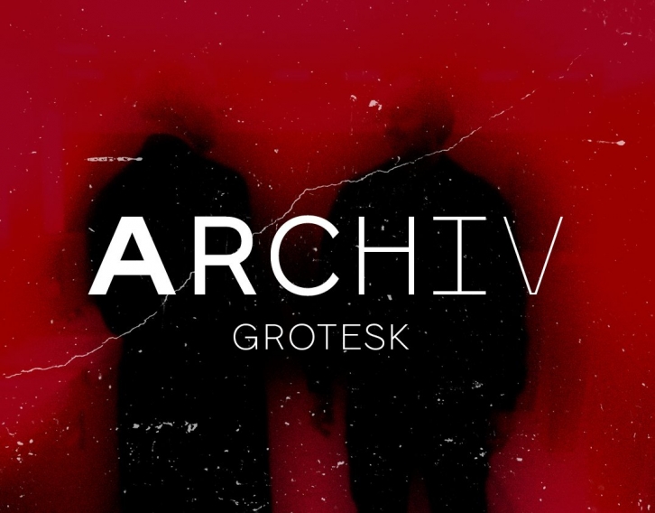 Archiv Grotesk font family Font Download