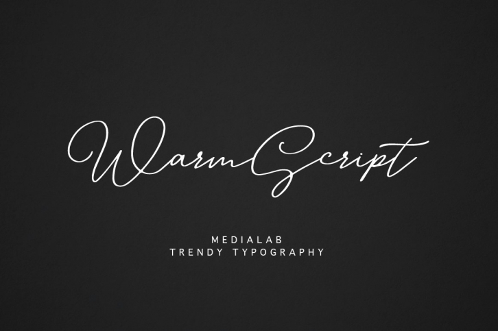 Warm Script Font Download