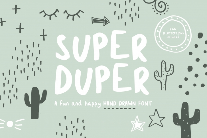 Super Duper Font Download