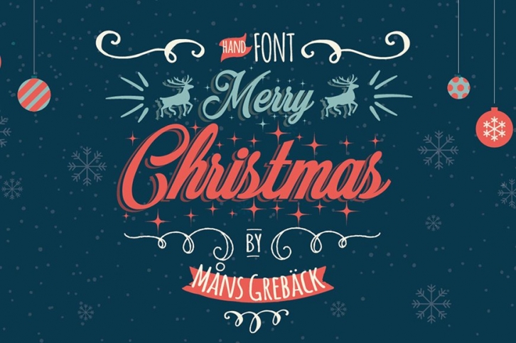 Merry Christmas Font Download