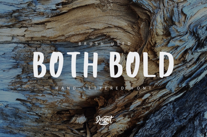 BothBold -Hand-lettered Display font Font Download