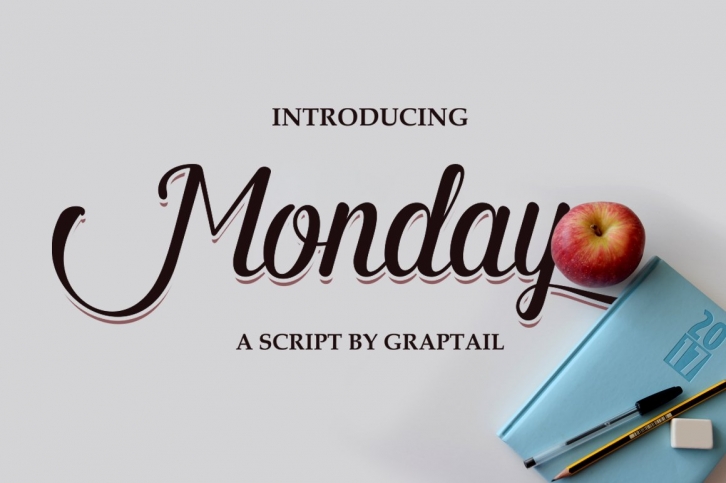 Monday Script Font Download