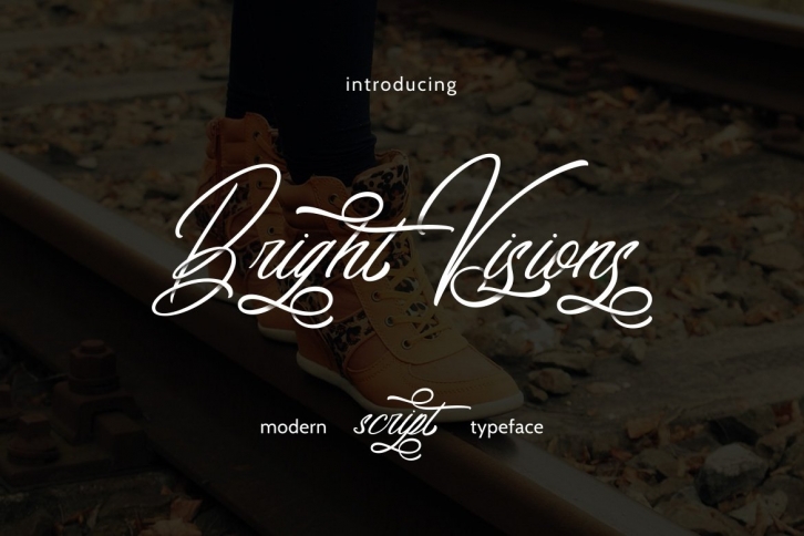 Bright Visions Typeface Font Download
