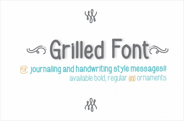 Grilled Bold Font Download