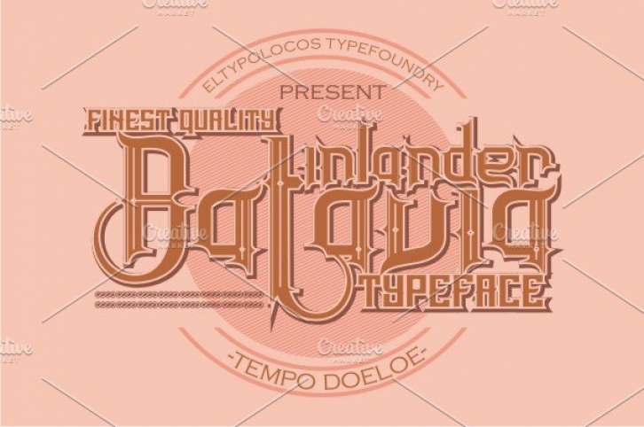 Inlander Batavia Font Download