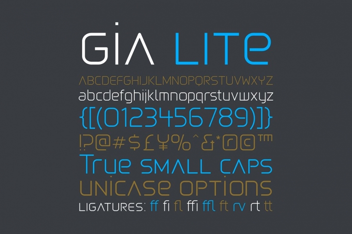 Gia Lite Font Download