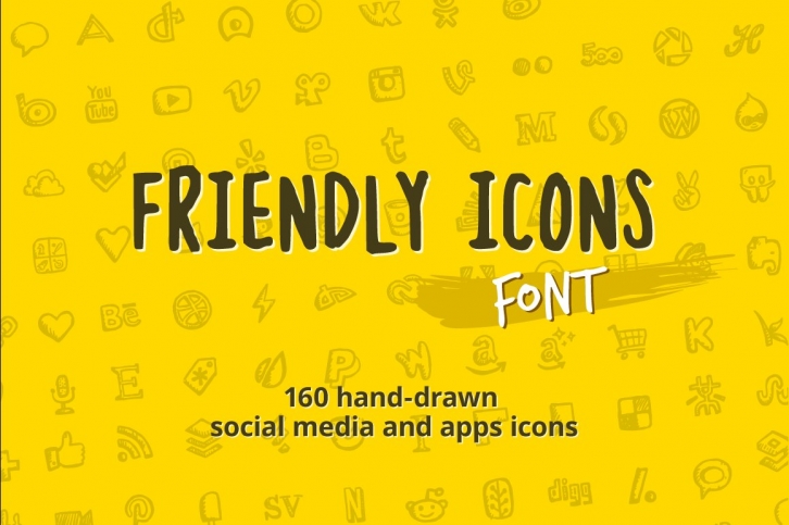 Friendly Icons Font Download
