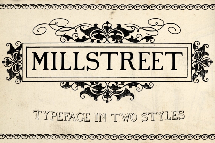 Millstreet Typeface Font Download