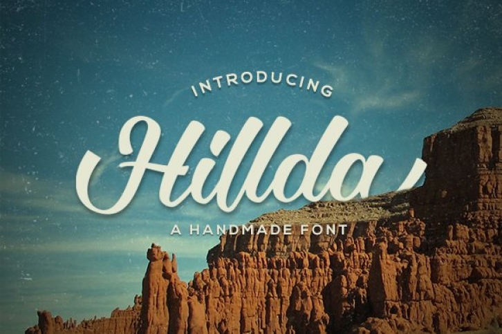 Hillda Script Font Download
