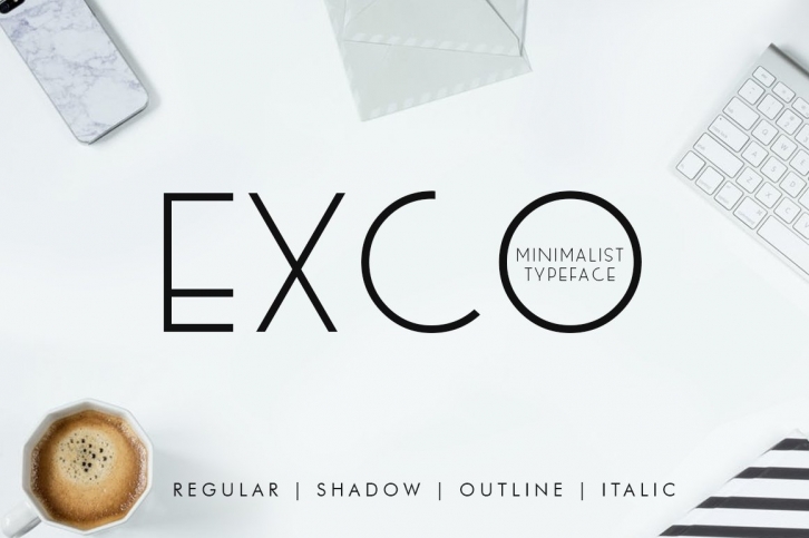 Exco (4 font) Font Download