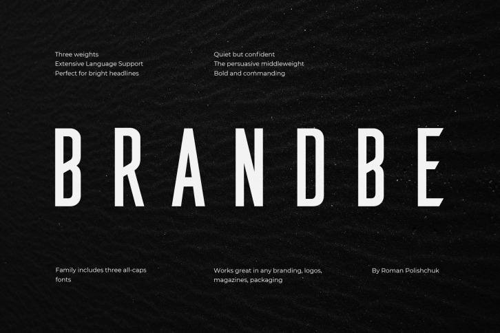 Brandbe — Stylish Sans Serif Font Download