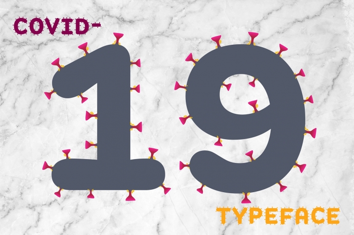 COVID-19 Typeface Font Download