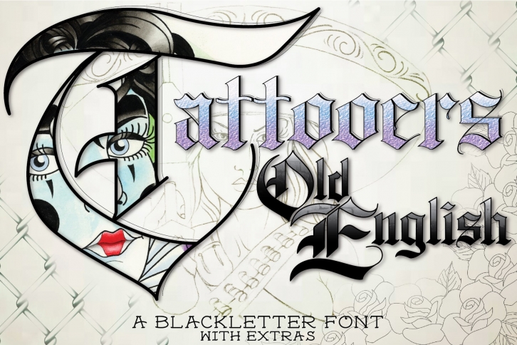 Tattooers Old English Font Download