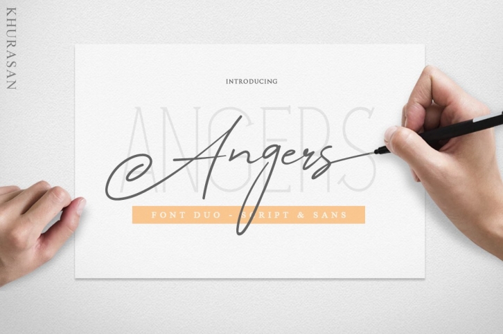Angers Script Duo Font Download