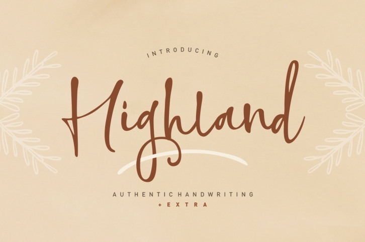 Highland Script +Extra Font Download