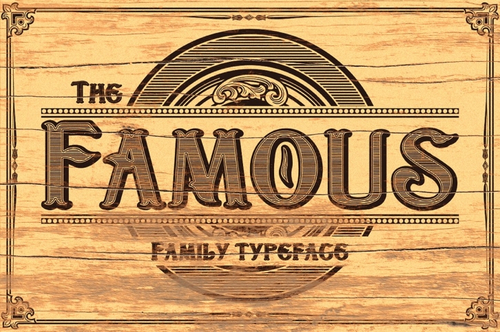 theFamous typeface Font Download