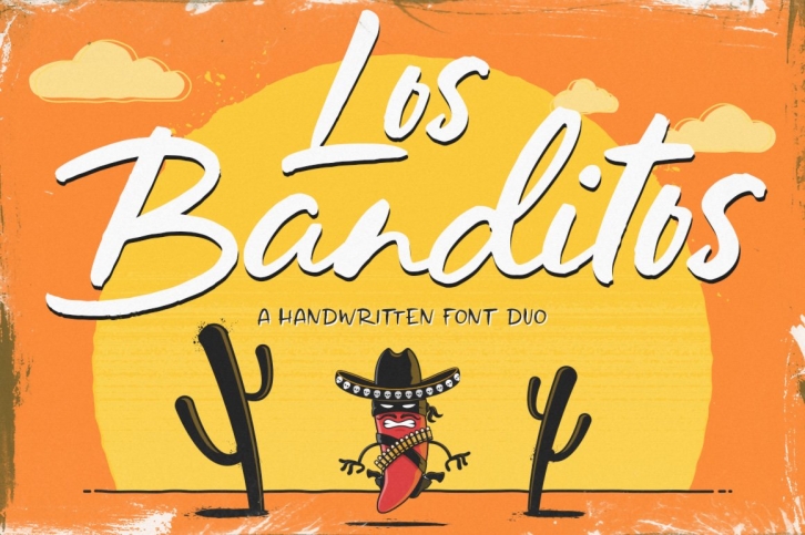 Los Banditos Duo Font Download