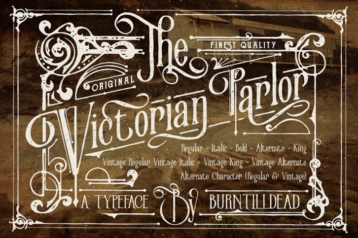 Victorian Parlor Font Download