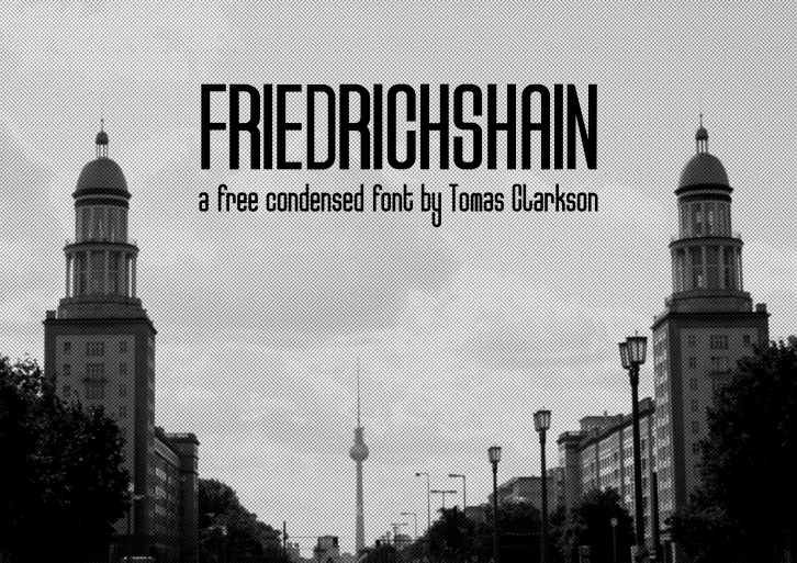 Friedrichshain Font Download