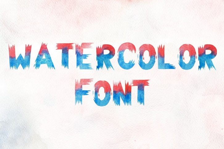 Watercolor font Font Download