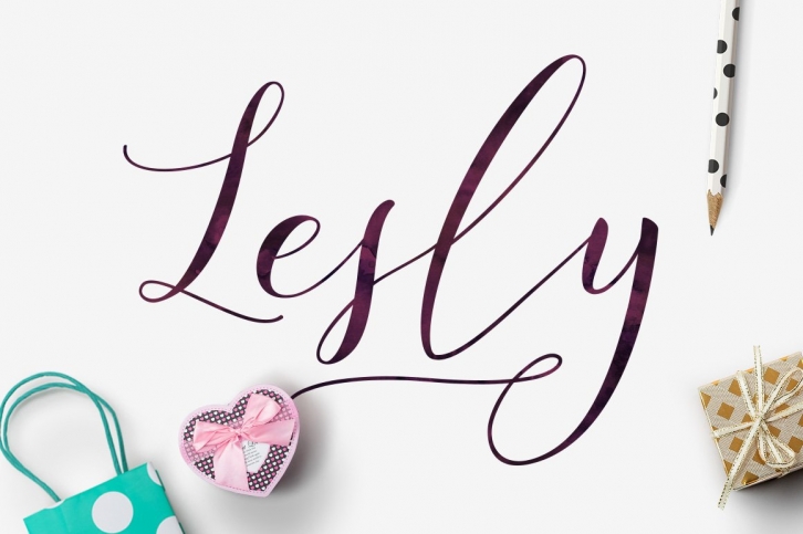 lesly font Font Download