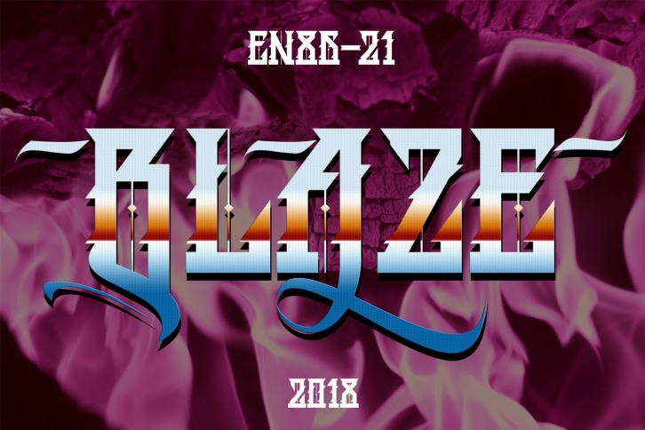 BLAZE Font Download