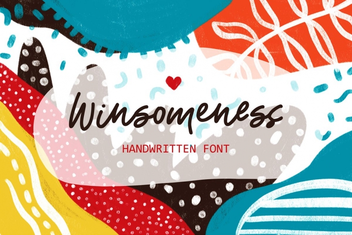 NEW! Winsomeness Handwritten! Font Download