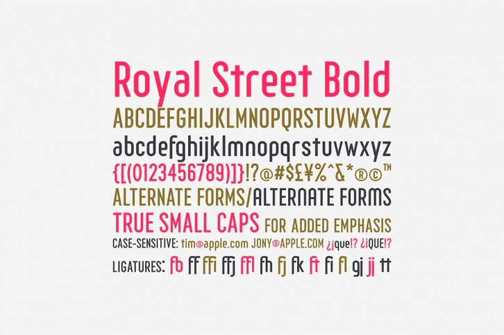 Royal Street Bold Font Download