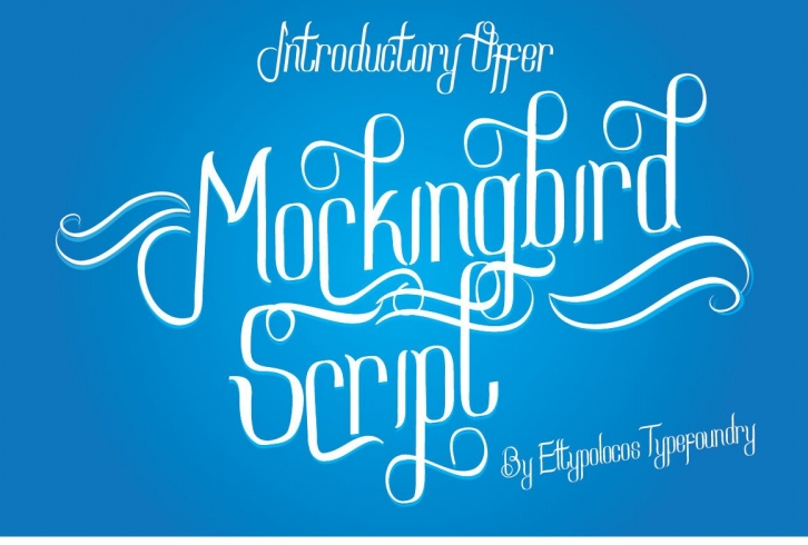 Mockingbird Script 25% OFF Font Download