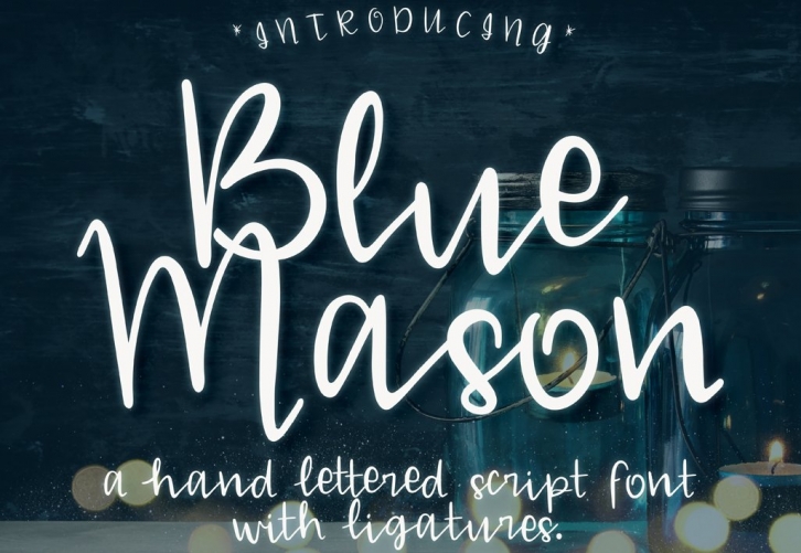 Blue Mason Script Font Download
