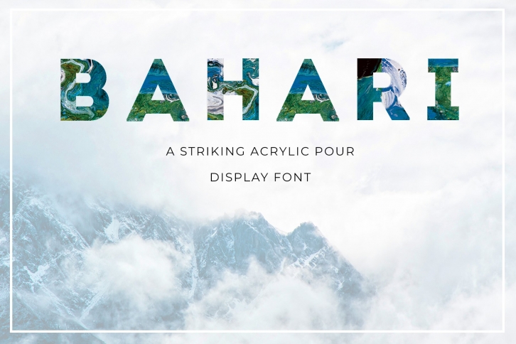 BAHARI Display Font Download
