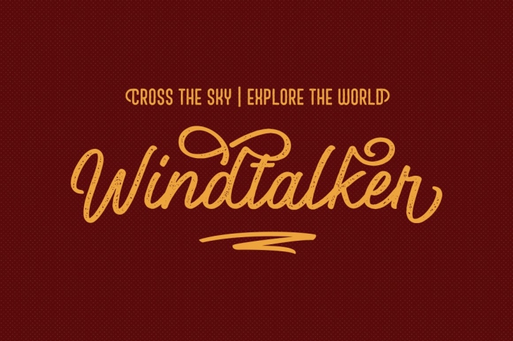 Windtalker Rough Font Download