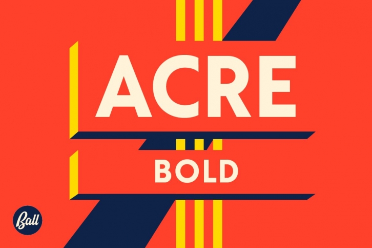 Acre Bold Font Download