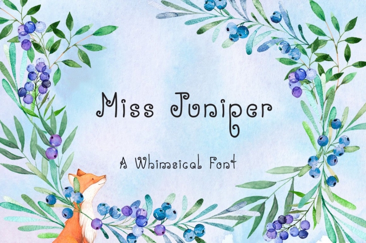 Miss Juniper Serif Font Download