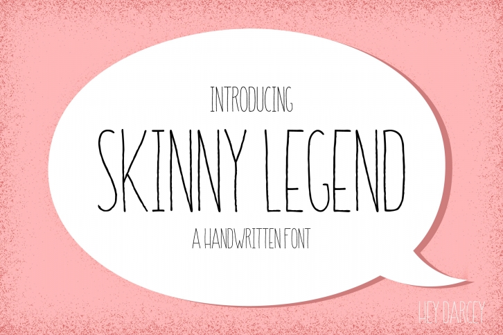 Skinny Legend Handwritten Font Download