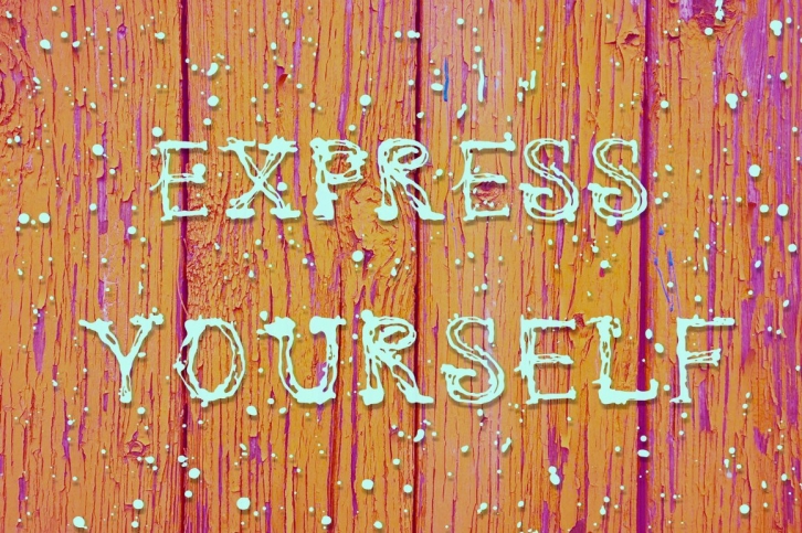 Express Yourself + Bonus Font Download