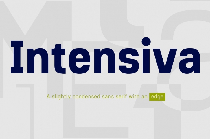 Intensiva Family Font Download