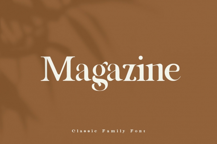 Magazine Family Font Download