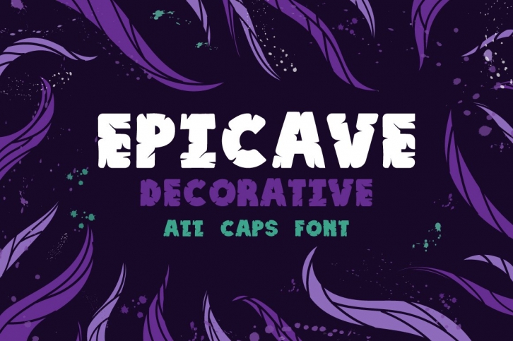 Epicave All Caps Display Font Download