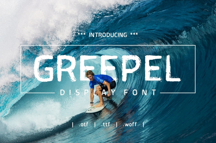 Greepel Grunge Font Download