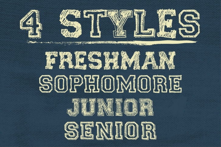 College Dropout Font Download