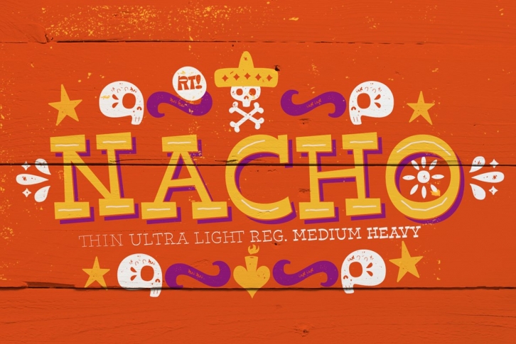 Nacho / All Bundle -50% Font Download