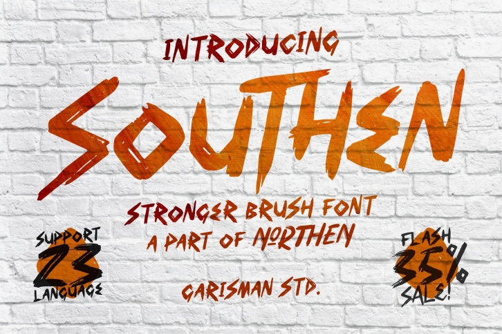 SOUTHEN Brush Font Download