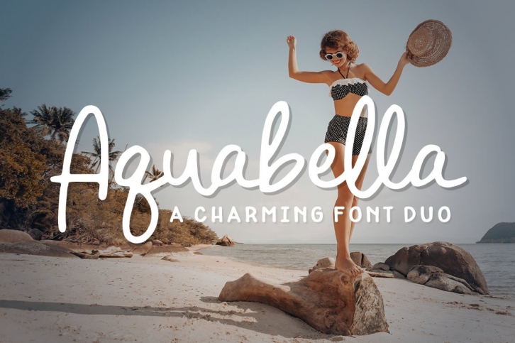 Aquabella Duo Font Download