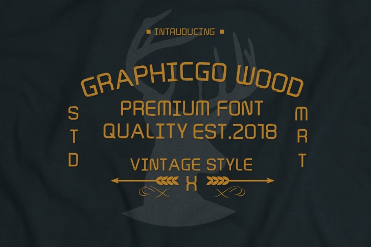 Graphicgo Wood Font Download